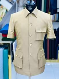 A picture of African men suits