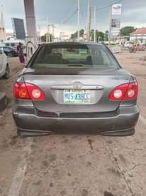 A picture of Toyota Corolla Sport direct 2005 model with excellent working condition