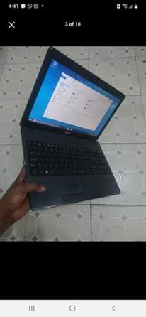 A picture of slim laptop Acer core i3