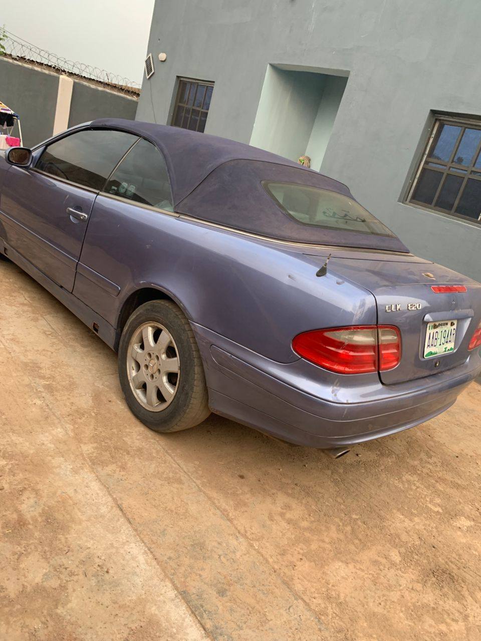 A picture of Mercedes Benz clk 320