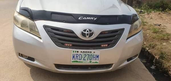 A picture of Camry 08 model used for sale call or Whatsapp 07016382842