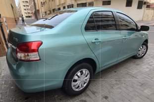 A picture of Toyota yaris sedan model 2009