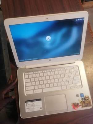 A picture of Hp Chromebook with chrome OS