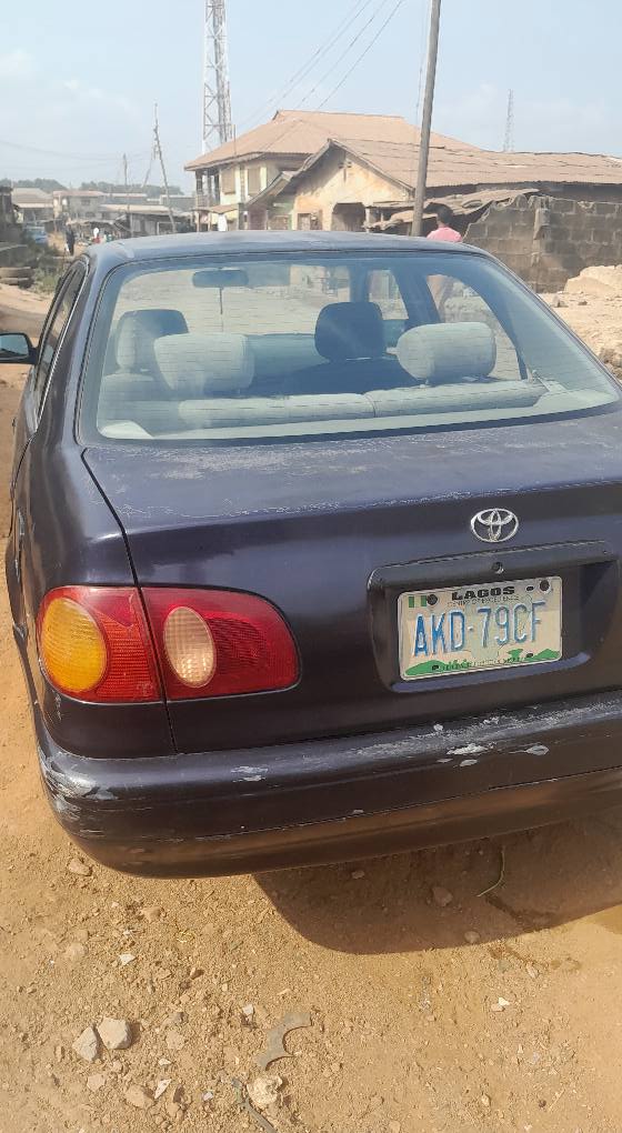 A picture of Toyota corolla cocaine