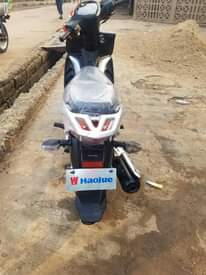 A picture of Haojue lucky plus