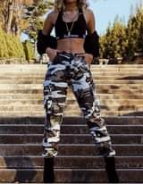 A picture of Comouflage Cargo pants