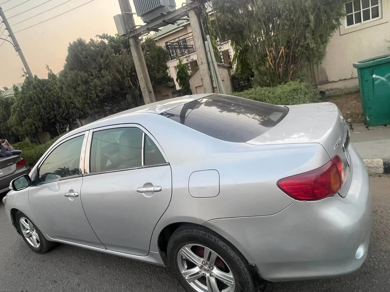 A picture of Distress 09 Toyota Corolla Car with owner location Abuja Price
