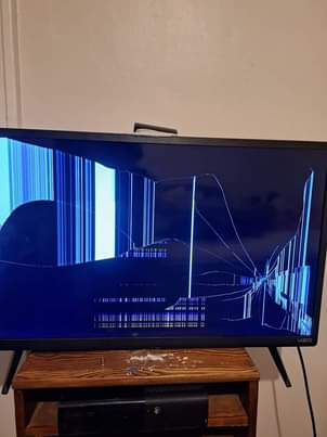 A picture of TV repairs