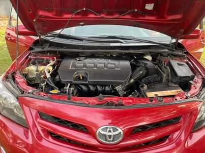 A picture of Toyota corolla 2012 model