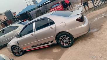 A picture of 2004 Toyota Corolla Sport A year and some months used