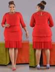 A picture of Dress Size 46 48 50 52 54