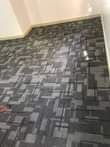 A picture of PVC tile carpets