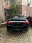 A picture of 2018 Mercedes Benz GLE63s BRABUS Black on Black interior exterior