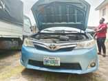 A picture of just 6month old Toyota Camry 2012 Sky Blue