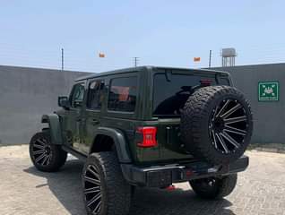 A picture of 2023 Jeep Wrangler Rubicon. Available now. Inspection ready Dozkings Global