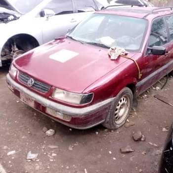 A picture of V w car buy and drive location Ago palace Lagos