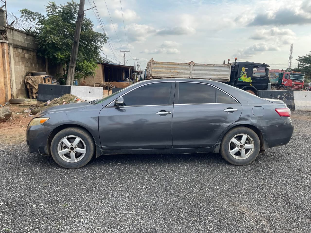 A picture of Seen by my self First Body pan 08 Camry Engine