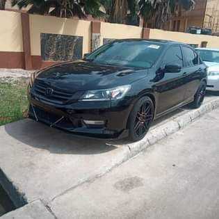 A picture of Foreign used 2015 Honda Accord. Custom duty intact. Verified 