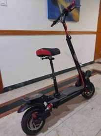 A picture of electric scooter aster bike