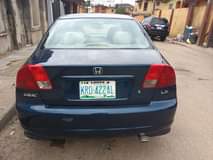 A picture of Honder civic 2004