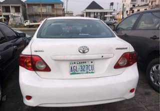 A picture of Toyota Corolla 2009 model