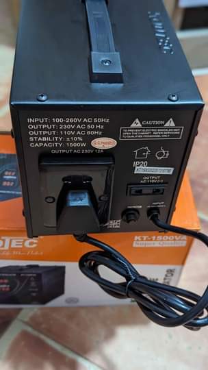 A picture of VOLTAGE STABILIZER