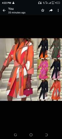 A picture of Ladies Outfits available in different colors and sizes