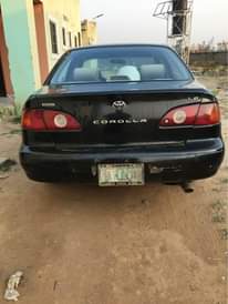 A picture of Toyota Corolla 2002 Model