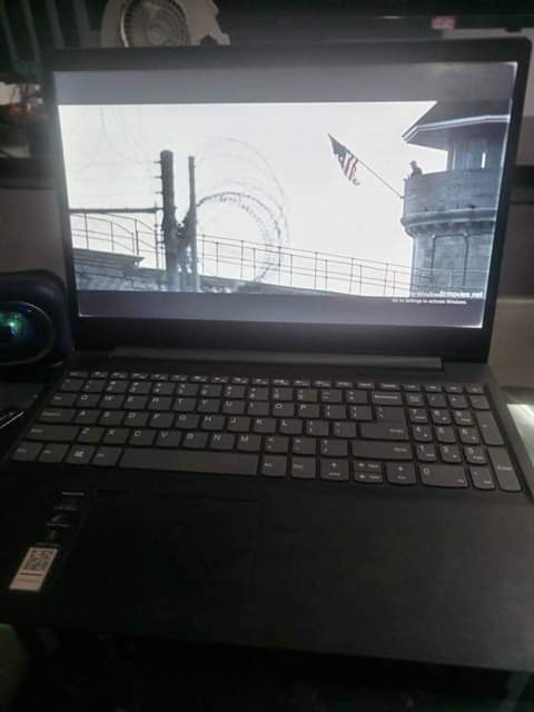 A picture of Lenovo laptop