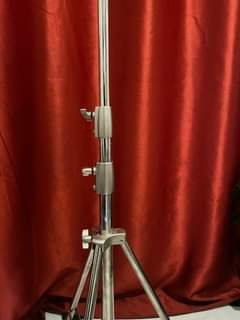 A picture of Silver camera stand