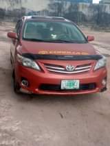 A picture of 2012 13 Toyota Corolla Registered