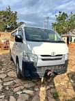 A picture of Toyota hiace van popularly known as drone