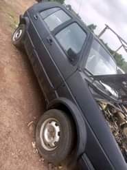A picture of Volkswagen golf 2 manual transmission untouched engine and gear location