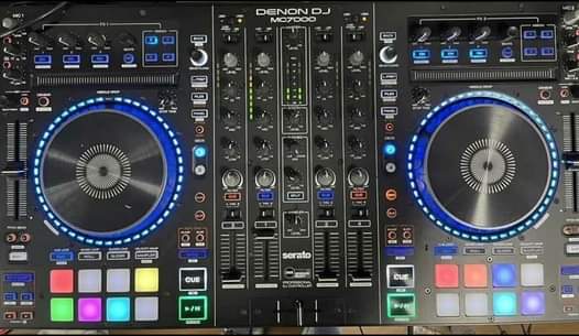 A picture of Dj equipment