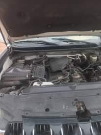 A picture of Toyota prado 2014 on belt first body untemper engine and