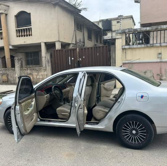 A picture of Toyota Corolla 2006 model Toks standard Oven baked on first