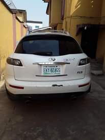 A picture of Nigeria used Infiniti FX35