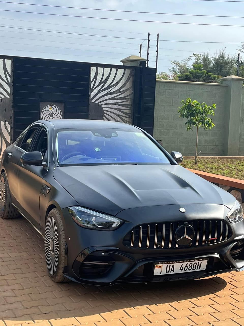 A picture of Mercedes Benz C63 amg
