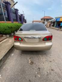 A picture of 06 Toyota Corolla Nigerian used LE