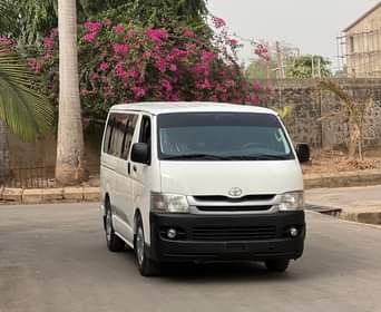 A picture of TOYOTA HIACE 2012 MODEL MANUAL TRANSMISSION AT KADUNA 13 MILLION