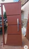 A picture of Metallic designed back door