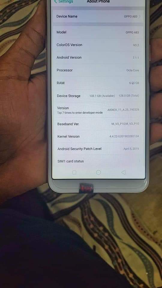 oppo a83