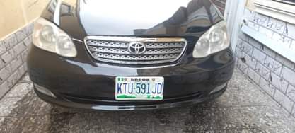 A picture of 2007 model Toyota Corolla LE Pure first body except the
