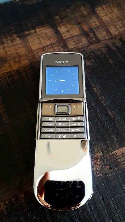 A picture of Nokia 8800 a luxury mobile phone re
