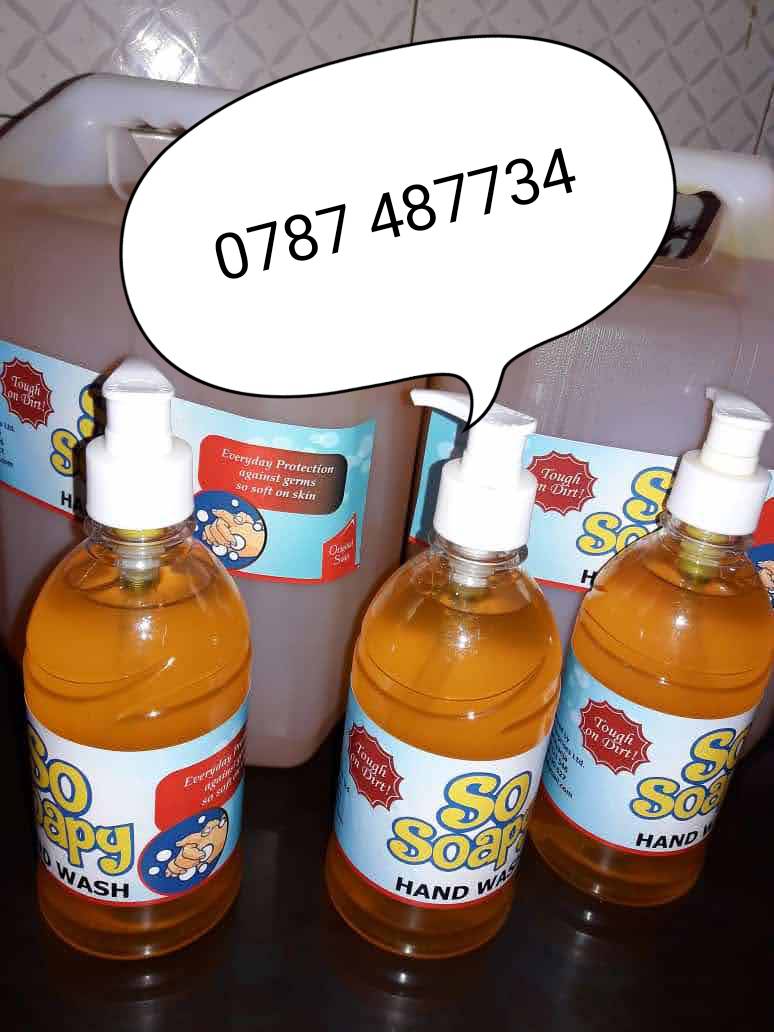 A picture of Liquid soap dog shampoo hair shampoo Jik toilet bowl cleaner
