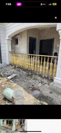 A picture of Stainless and glass handrails
