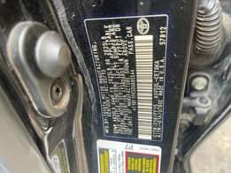 A picture of Registered 2013 Camry sport First Body Pan Keyless No Single