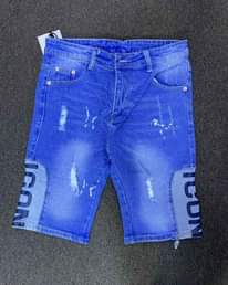 A picture of Jean shorts available Call whatsapp 0757010109 Ugx 50000 Inbox for