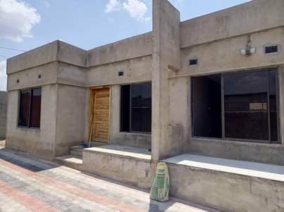 newly built houses