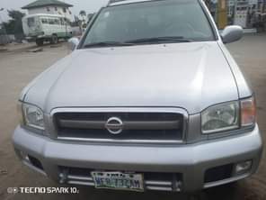A picture of Highest grade old model Nissan Pathfinder everything is intact and